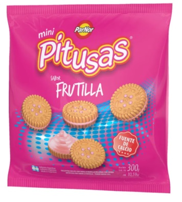 GALLETITAS PITUSAS 300g FRUTILLA